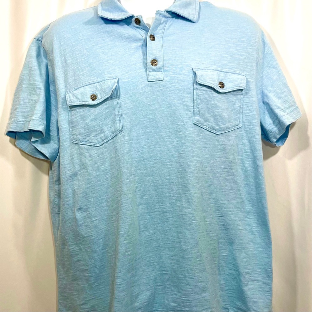 Banana Republic Lightweight Blue Polo Size XLarge